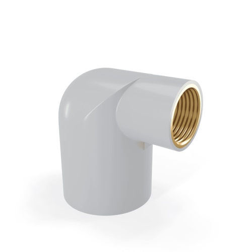 PVC Brass Elbow