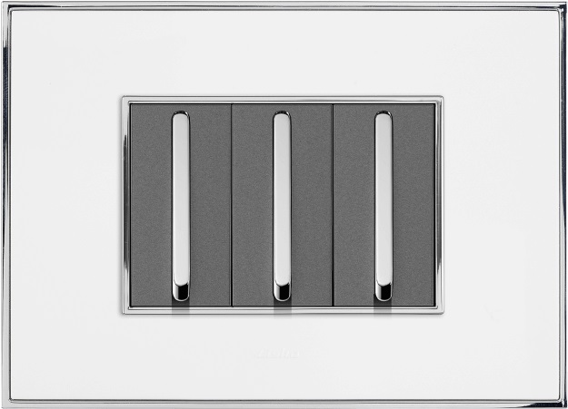 LISHA S7 PLATINA GLOSSY Cover Plates